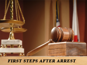 First steps after arrest